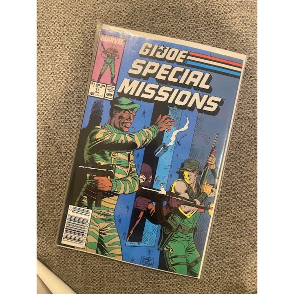 Marvel GI Joe Special Missions 17 Jan 1989 Comic Book Vintage Action Adventure